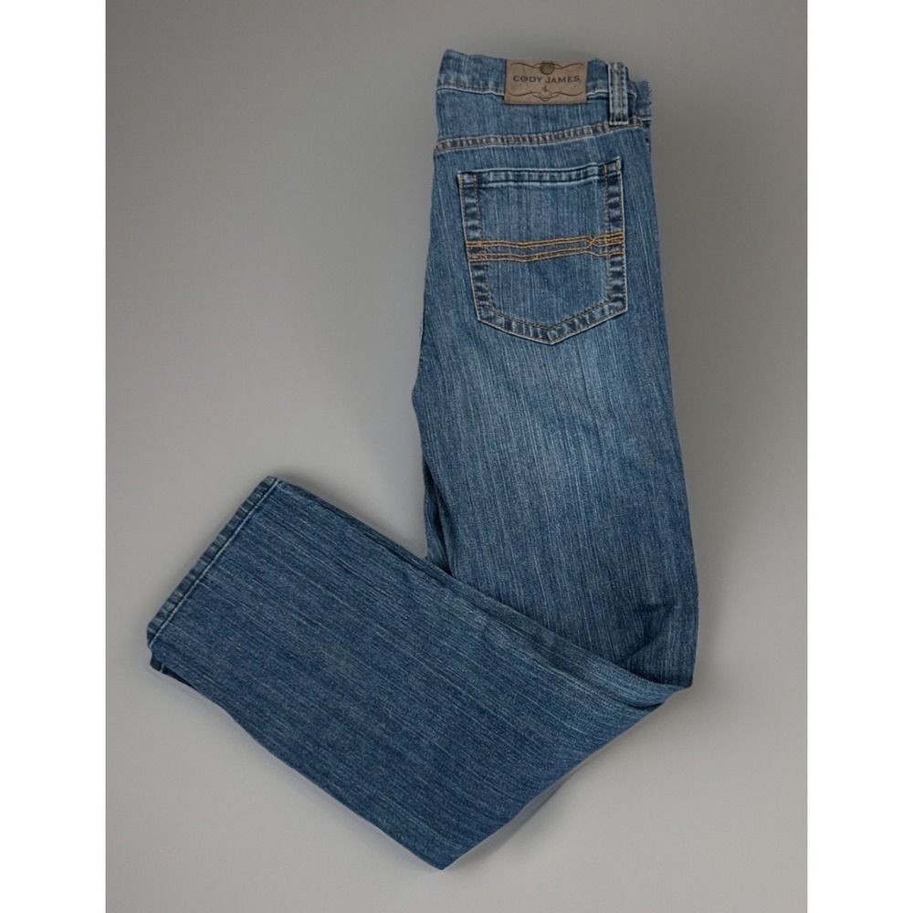 Cody James Men's Bootcut Jeans in Medium Blue Wash